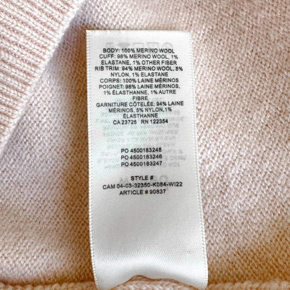 WILFRED • Cyprie Sweater in Light Pink - Picture 10 of 11